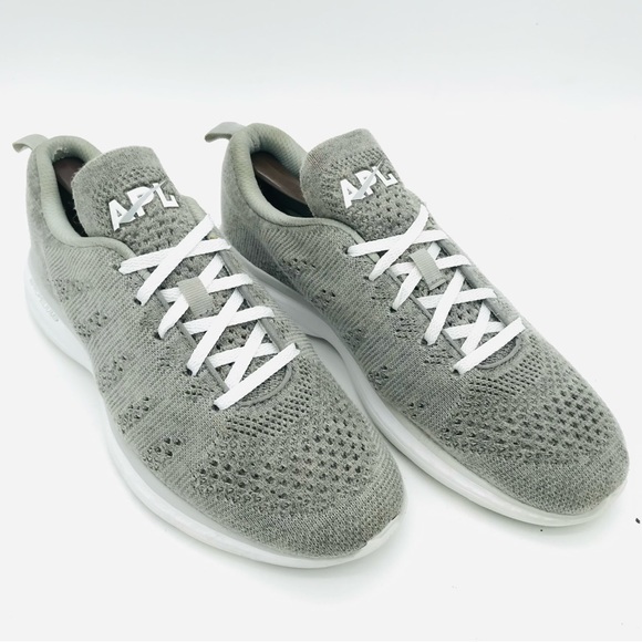 APL Techloom Pro 8347526 Heather Gray Running Shoes Sneakers Women’s Size 8.5 - Picture 3 of 9